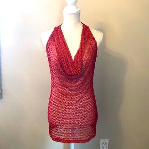 Size Small spice & silver summer top by Arden B.